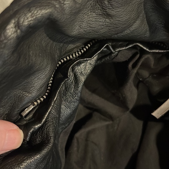 Free People vegan leather jacket size 0 - Picture 14 of 14